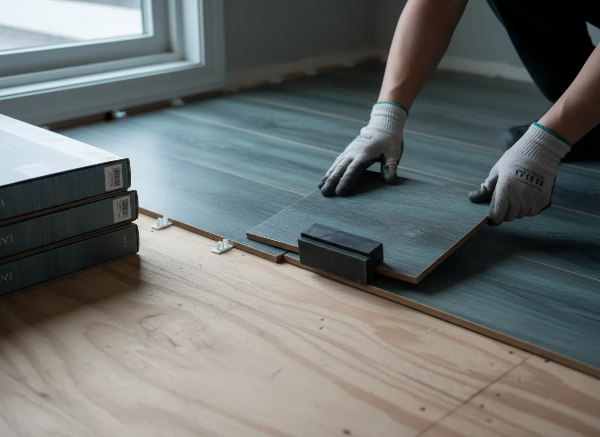 Luxury Vinyl Plank Installation company in Stafford, KS